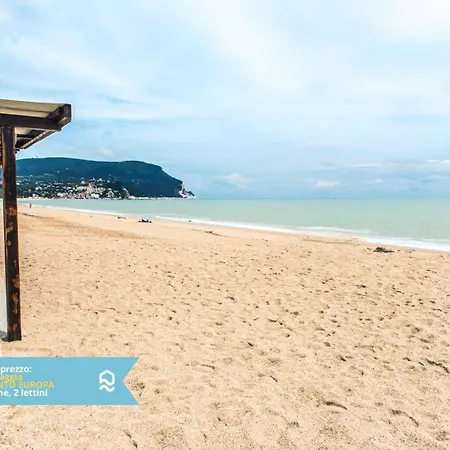 아파트 Rs315 - Marcelli, Bilocale In Fronte Mare